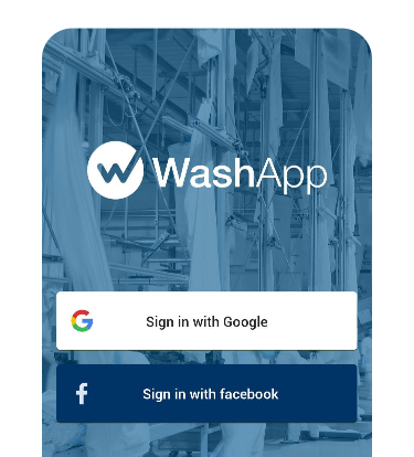 a screenshot of a washapp logo
